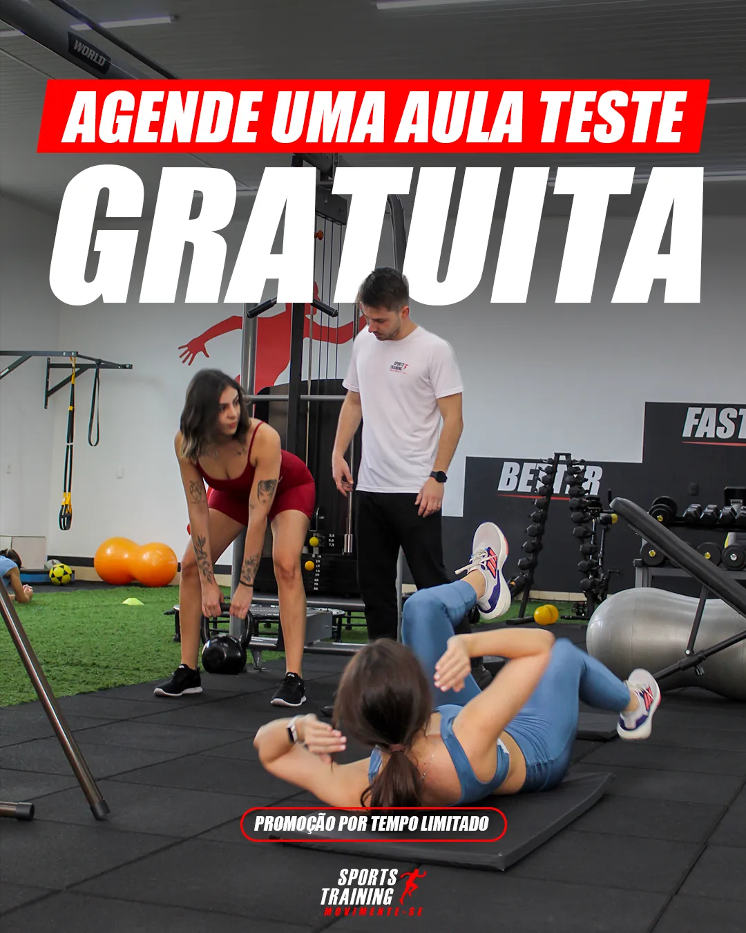 Post aula teste