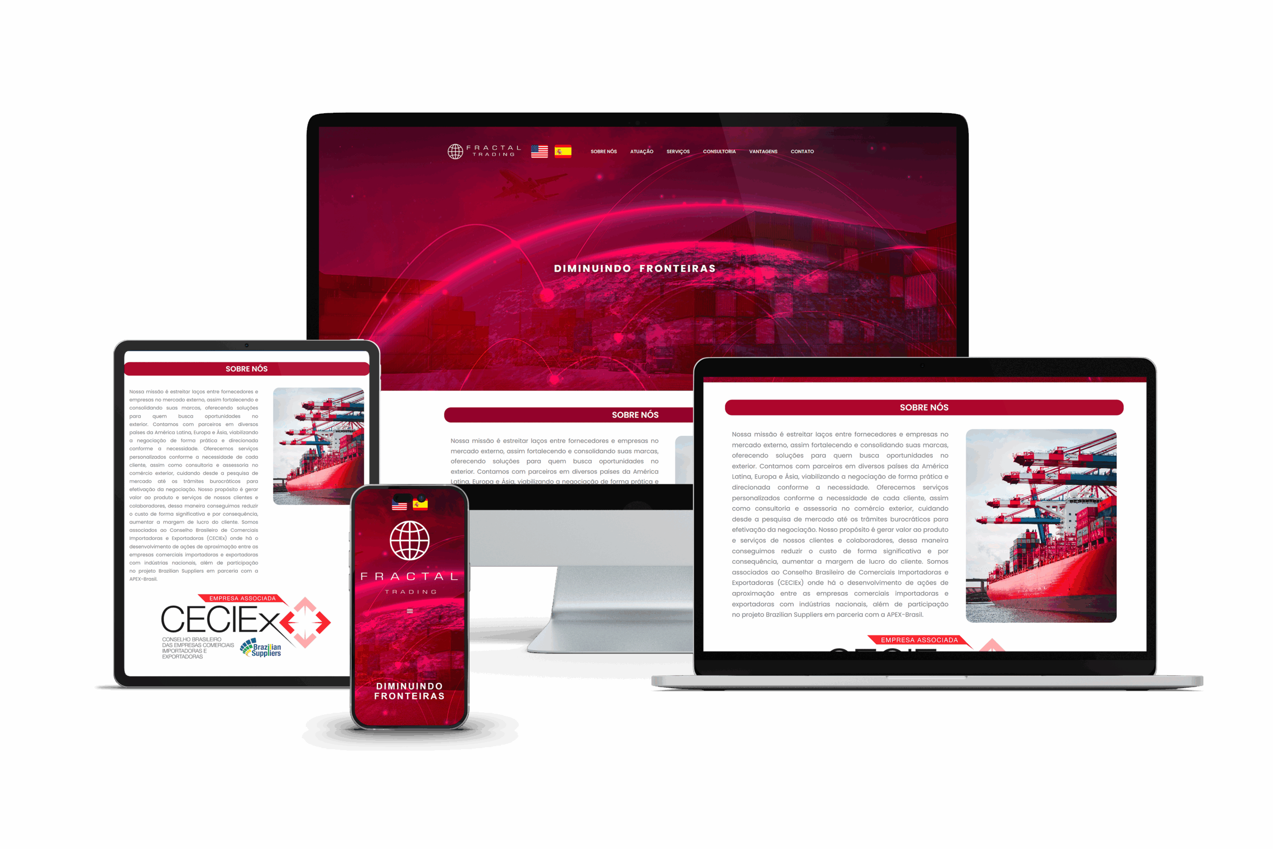 Landing Page Fractal