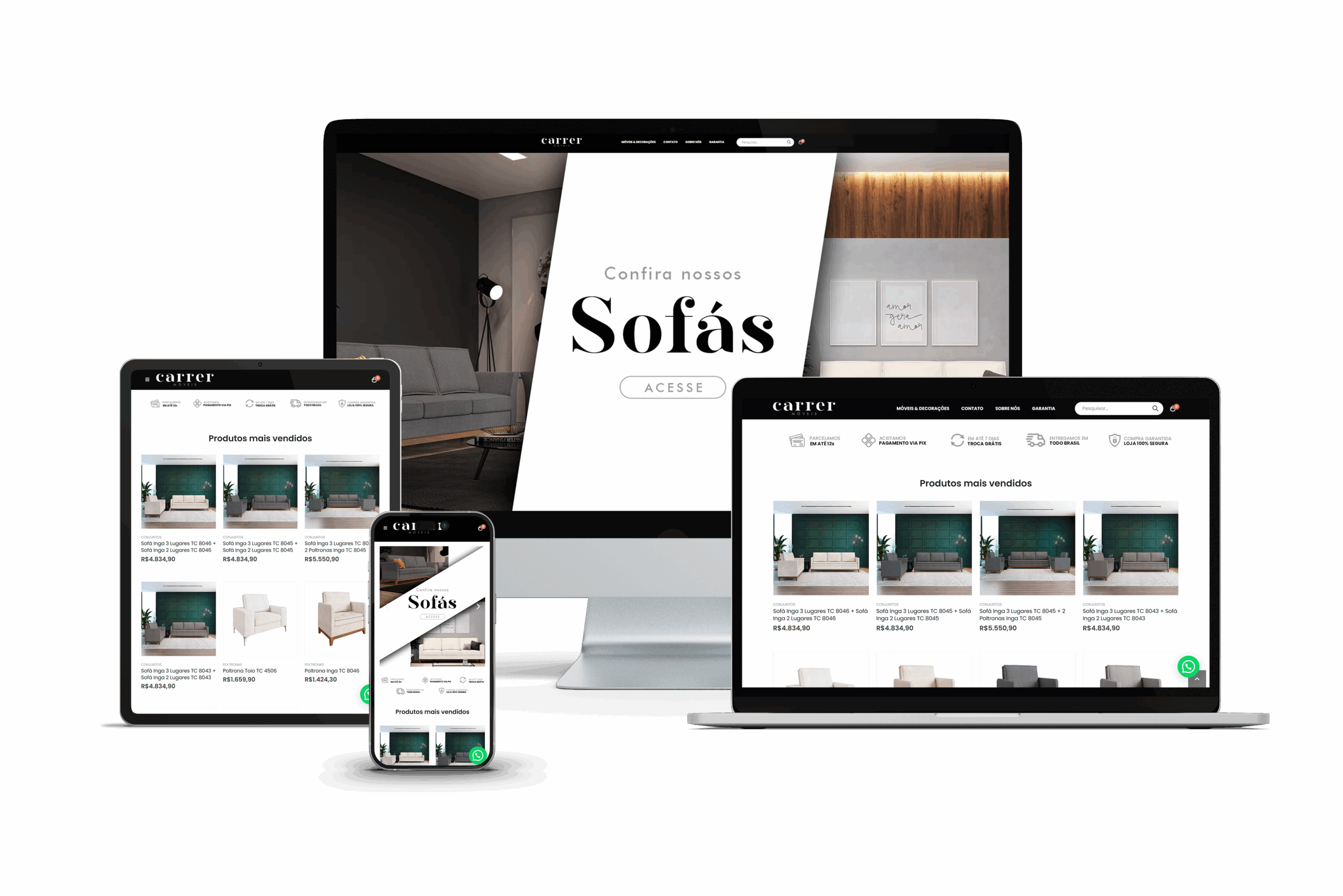 Landing Page Cxarrer