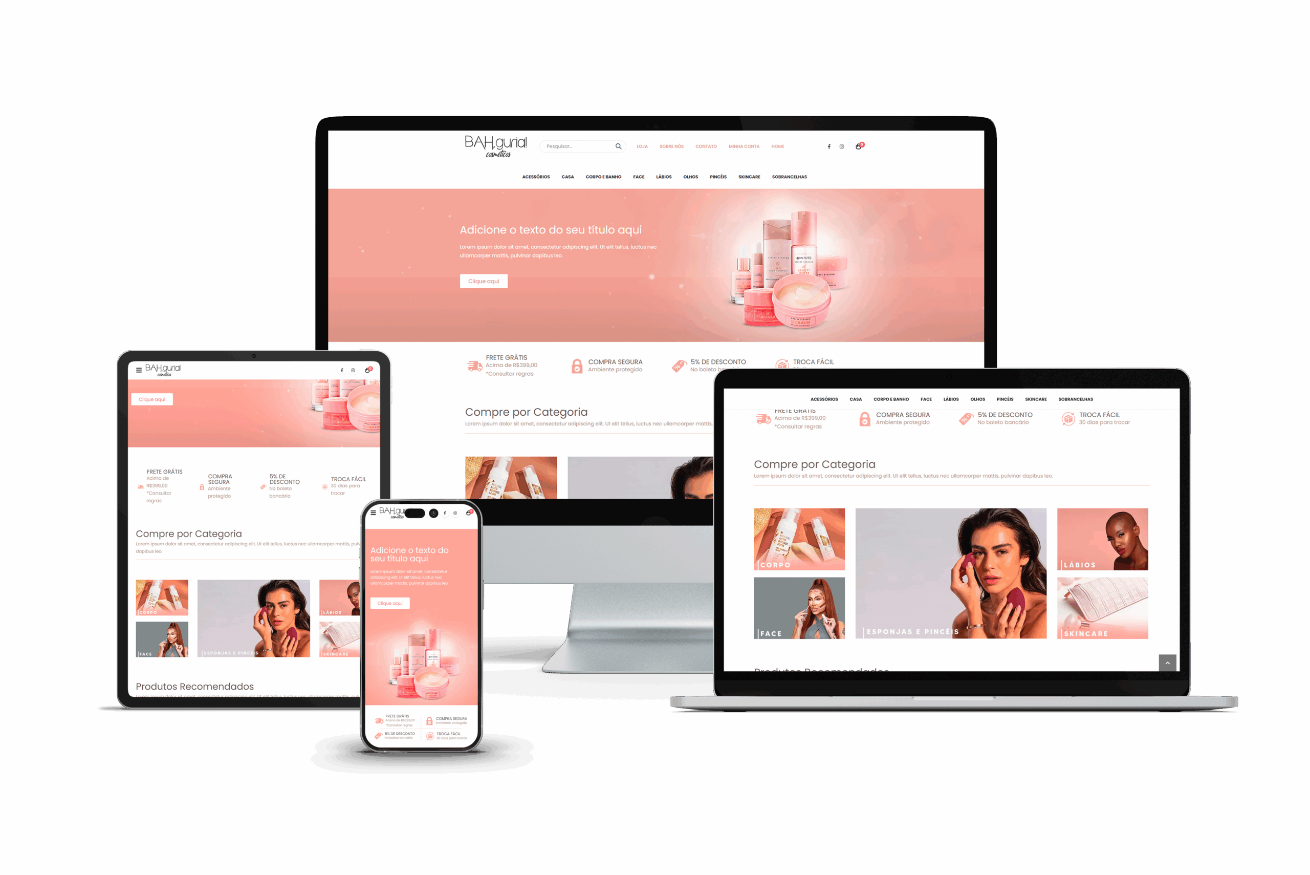 Bahgurias - E-commerce