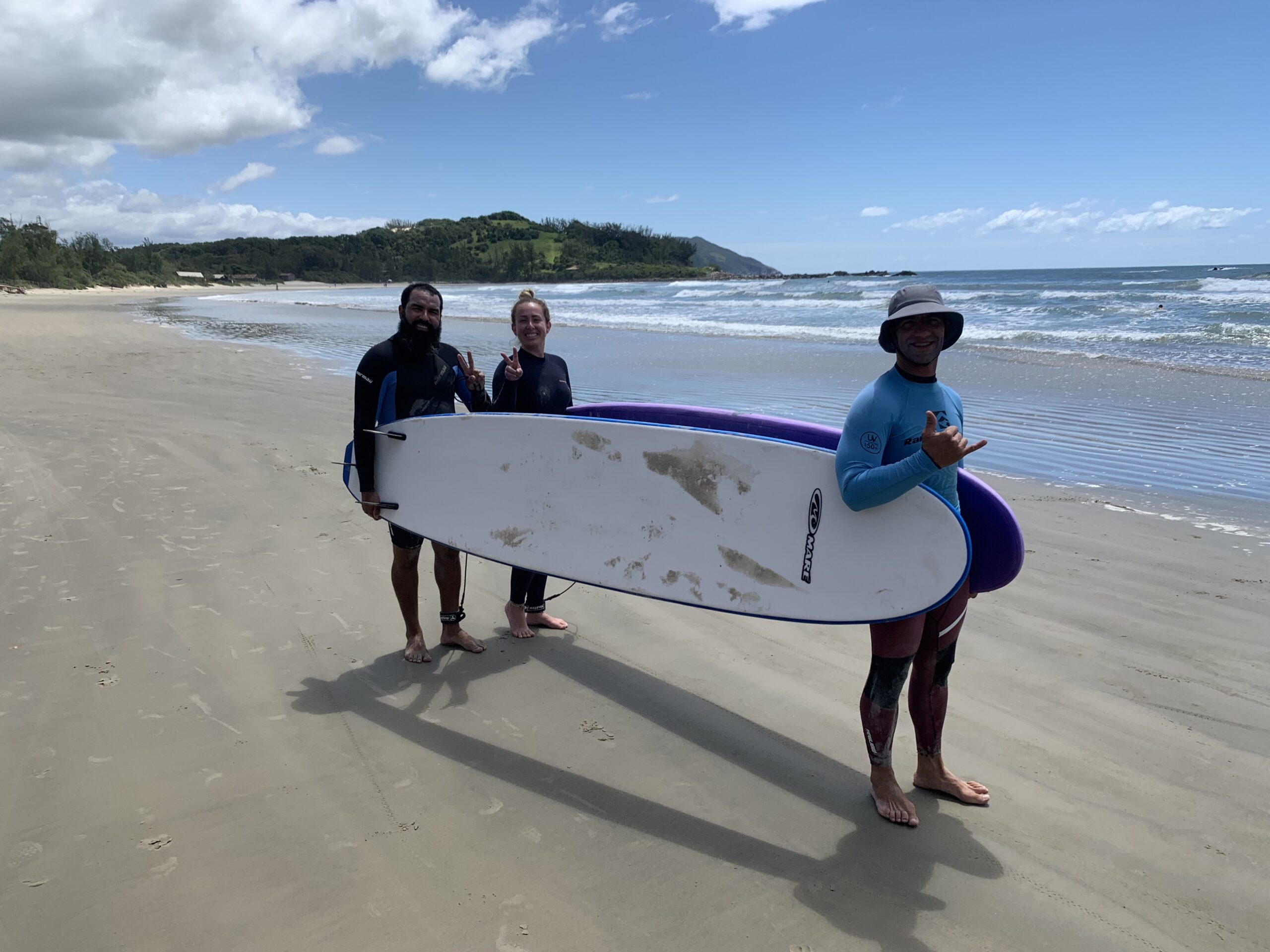 Aula de Surf Iniciante Garopaba