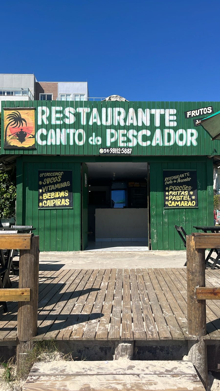 Ambiente do Canto do Pescador